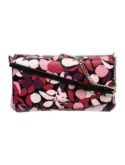 Pre-owned Kate Spade Leather Shoulder Bag W/ Tags In Multi