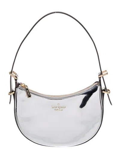 Pre-owned Kate Spade Leather Shoulder Bag In White