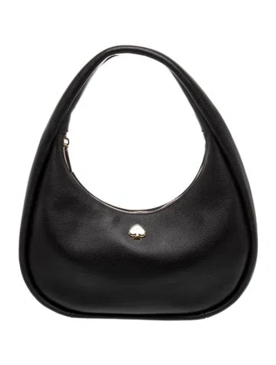Pre-owned Kate Spade Leather Top Handle Bag In Black