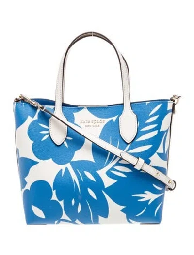 Pre-owned Kate Spade Leather Top Handle Bag In Blue