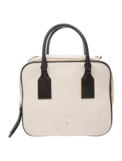 Pre-owned Kate Spade Leather Top Handle Bag In Brown