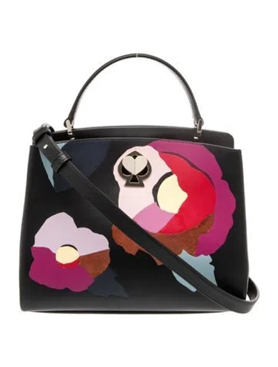 Pre-owned Kate Spade Leather Top Handle Bag In Multi
