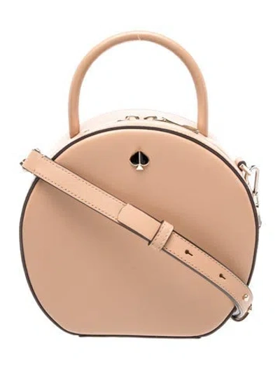 Pre-owned Kate Spade Leather Top Handle Bag In Neutrals
