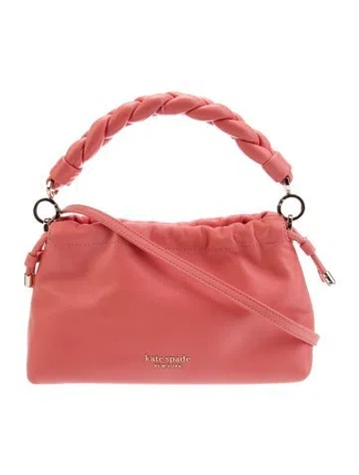 Pre-owned Kate Spade Leather Top Handle Bag In Pink