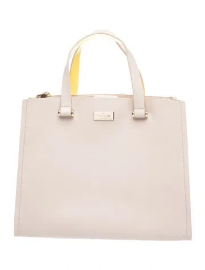 Pre-owned Kate Spade Leather Top Handle Bag In Pink