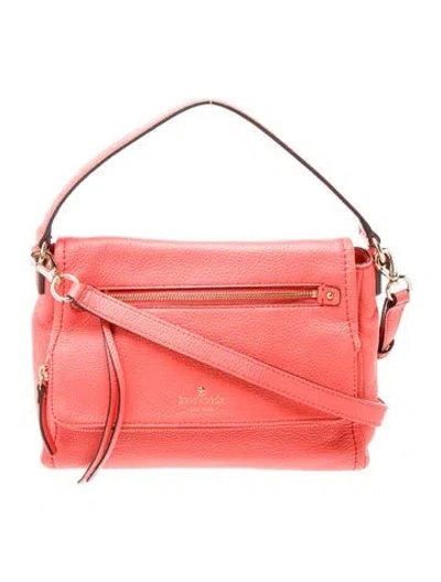 Pre-owned Kate Spade Leather Top Handle Bag In Pink