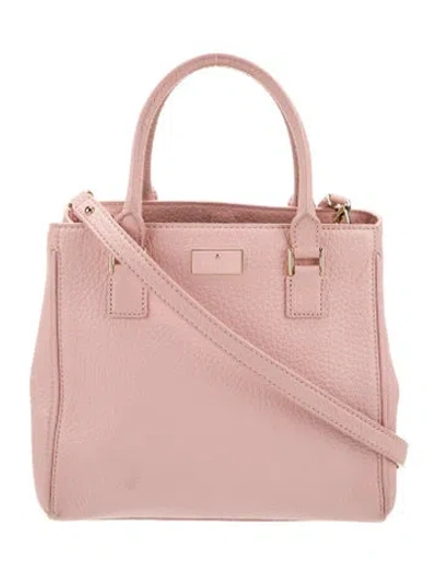 Pre-owned Kate Spade Leather Top Handle Bag In Pink