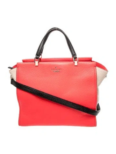 Pre-owned Kate Spade Leather Top Handle Bag In Pink