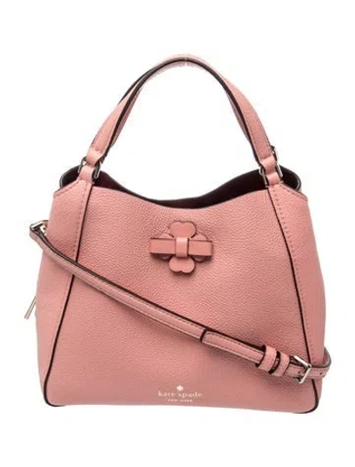 Pre-owned Kate Spade Leather Top Handle Bag In Pink