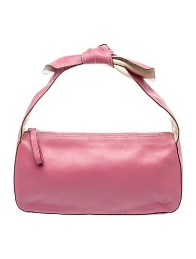 Pre-owned Kate Spade Leather Top Handle Bag In Pink