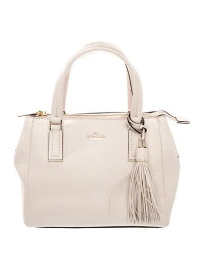 Pre-owned Kate Spade Leather Top Handle Bag In Pink