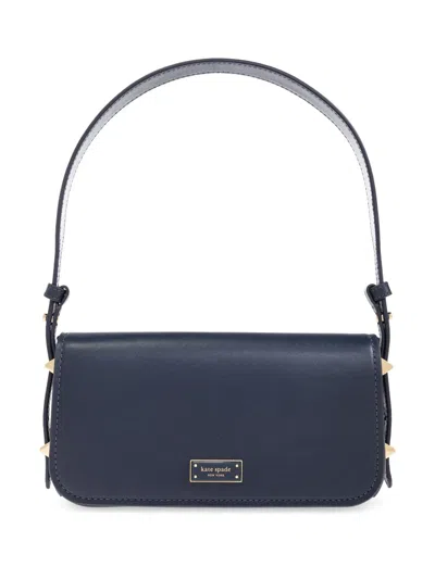 Kate Spade Leather Tote Bag In Blue