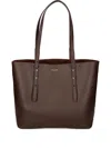 Kate Spade Leather Tote Bag In Brown