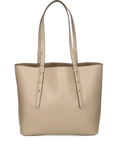 Kate Spade Leather Tote Bag In Neutral