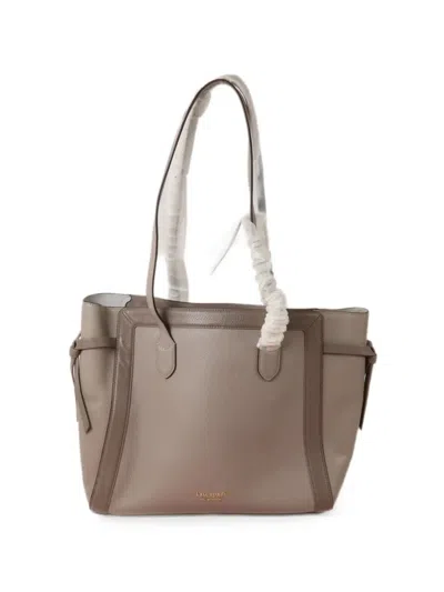 Pre-owned Kate Spade Leather Tote Bag In Neutral