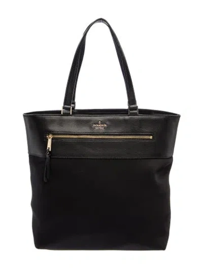Pre-owned Kate Spade Leather Tote In Black