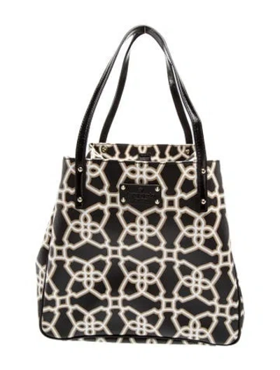 Pre-owned Kate Spade Leather Tote In Brown