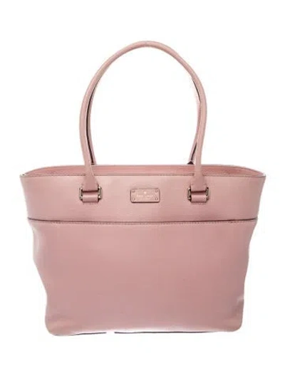 Pre-owned Kate Spade Leather Tote In Brown