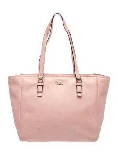 Pre-owned Kate Spade Leather Tote In Multi