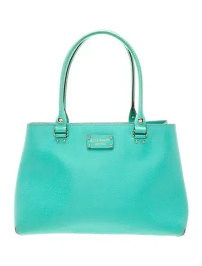 Pre-owned Kate Spade Leather Tote In Multi