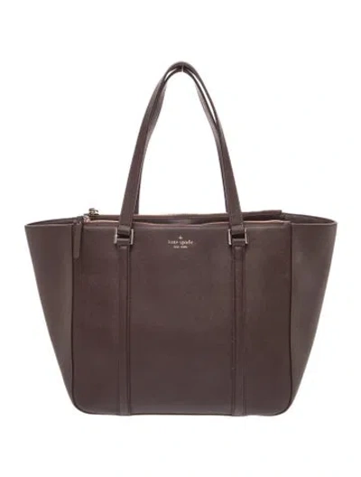 Pre-owned Kate Spade Leather Tote In Multi