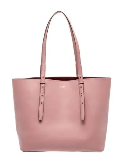 Pre-owned Kate Spade Leather Tote In Pink