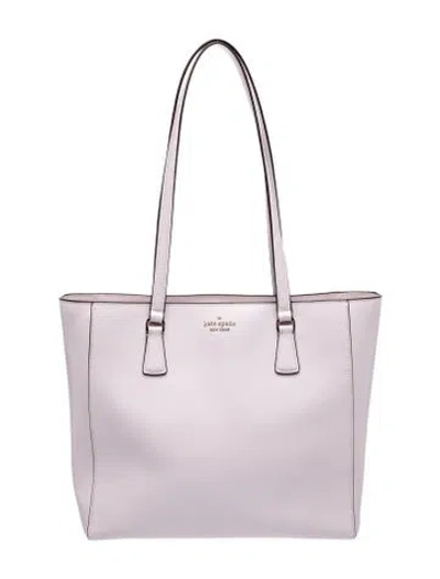 Pre-owned Kate Spade Leather Tote In Pink