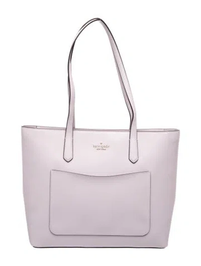 Pre-owned Kate Spade Leather Tote In Pink