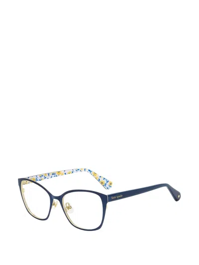 Kate Spade Leota Cat-eye Glasses In Gray