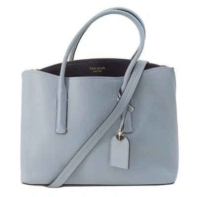 Pre-owned Kate Spade Light Blue Leather Tote Bag ()