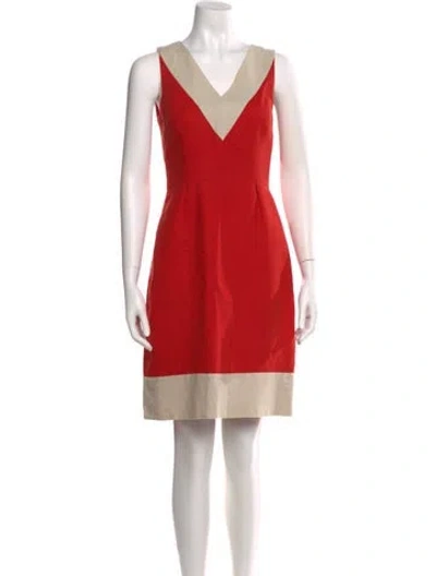 Pre-owned Kate Spade Linen Mini Dress