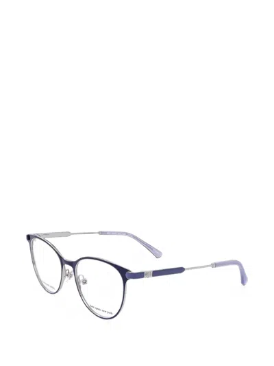 Kate Spade Lita Round-frame Glasses In Blue
