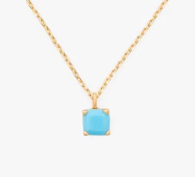 Kate Spade Little Luxuries 6mm Square Pendant In Gold