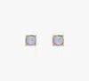 Kate Spade Little Luxuries 6mm Square Studs In Abalone/gold