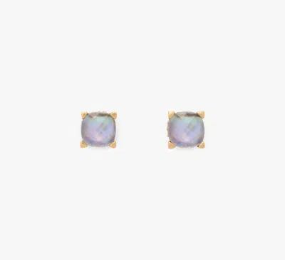 Kate Spade Little Luxuries 6mm Square Studs In Abalone/gold