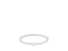 Kate Spade Little Luxuries Hinged Bangle In Silver