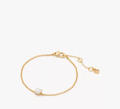 Kate Spade Little Luxuries Solitaire Bracelet In Gold