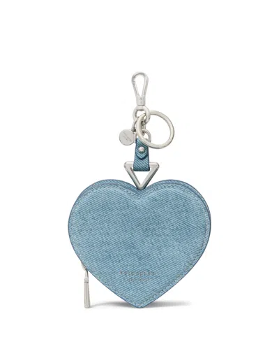 KATE SPADE LIV HEART COIN KEYCHAIN