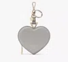 Kate Spade New York Liv Smooth Leather Heart Coin Purse In Nimbus Grey