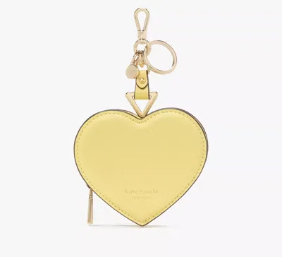 Kate Spade Liv Heart Coin Purse In Yuzu Jam