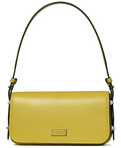 Kate Spade Liv Leather Shoulder Bag In Green