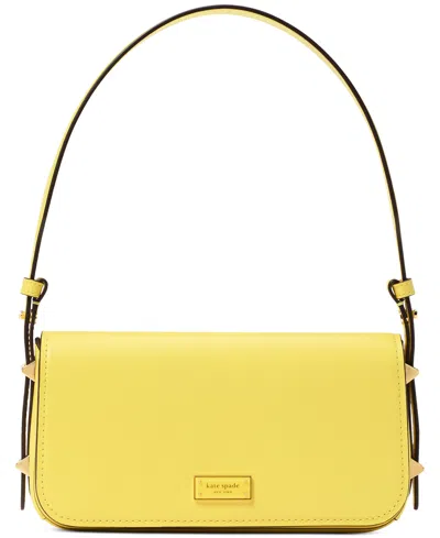 Kate Spade Liv Leather Shoulder Bag In Orange