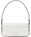 Kate Spade Liv Leather Shoulder Bag In White