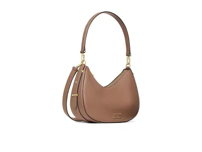Kate Spade Liv Pebbled Leather Convertible Shoulder Tote Handbags Warm Acorn: One Size In Brown