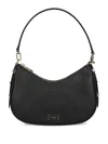 Kate Spade New York Liv Large Hobo Leather Shoulder Bag In Black