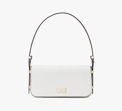 Kate Spade Liv Small East West Shoulder Bag In True White