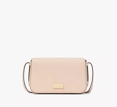 Kate Spade Liv Small Flap Crossbody In Milk White