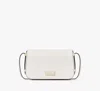 Kate Spade Liv Small Flap Crossbody In True White