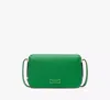 Kate Spade Liv Small Flap Crossbody In Watercress