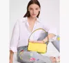 Kate Spade Liv Smooth Leather Shoulder Bag In Yuzu Jam